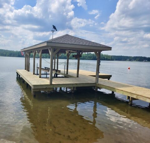 Gallery | Lake Sinclair Boat Lifts